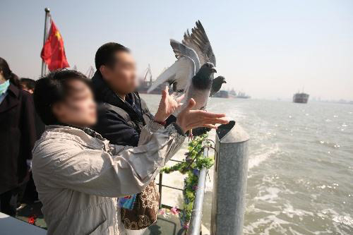 骨灰海撒现场 骨灰海撒现场